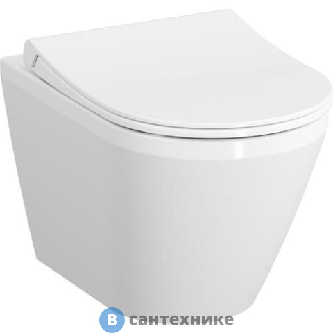 Унитаз подвесной Vitra Integra Round 7041B003-0075 54 см, безободковый