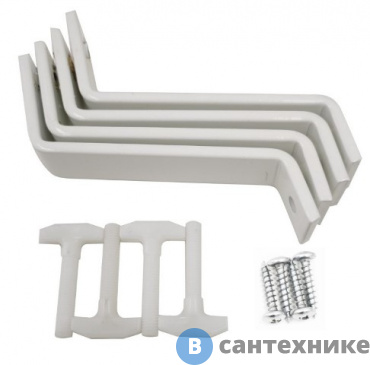 картинка Кронштейны AXA H10 FI019 для монтажа раковины под столешницу