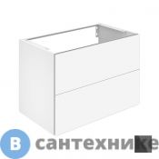 Тумба под раковину Keuco PLAN 32963110000, 2 ящика, 800х605х490 мм, к/ф: антрацит