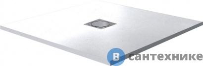 картинка Душевой поддон RGW ST-0100W 100*100*3 белый/квадрат (16152010-01), без сифона