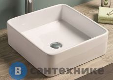 Раковина Art & MAX накладная AM-7050-D, белый, 415х415х135
