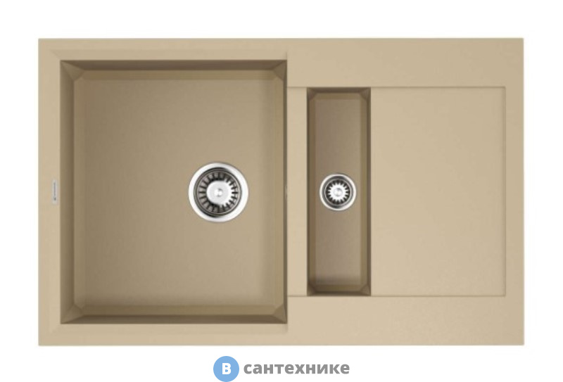 Кухонная мойка OMOIKIRI Sakaime 78-2-CH шампань (4993237)