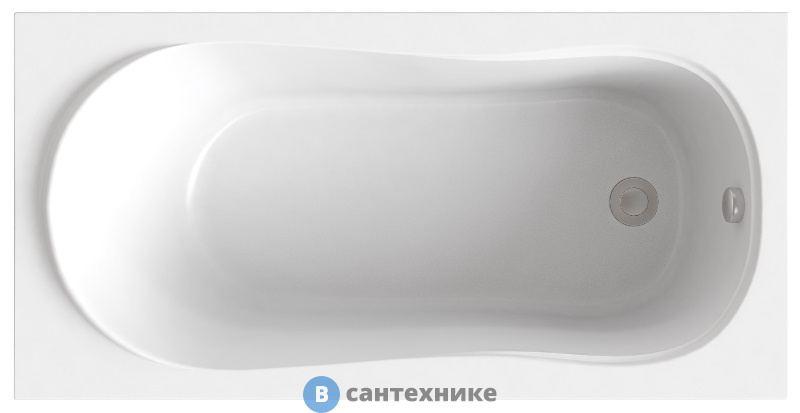 Ванна акриловая AZARIO Тенза 150*75 (ТНВ0001), без каркаса и сифона