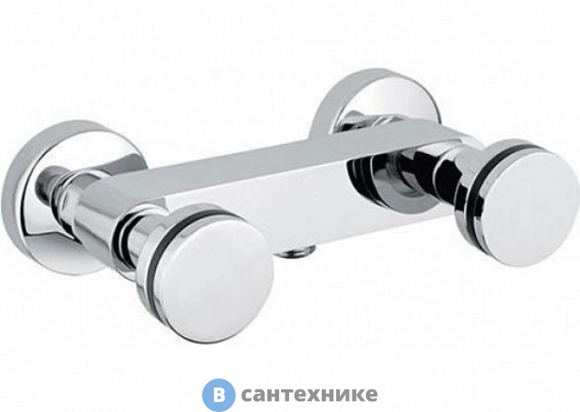 Смеситель Cezares FLAT-D-01 для душа, хром