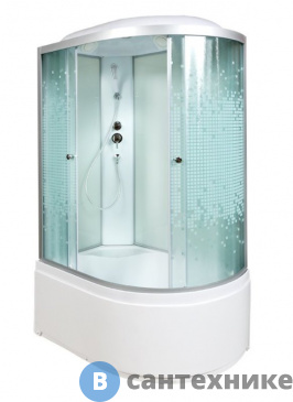 картинка Душевая кабина Deto L 920 L стандартная (120х80х215 см)
