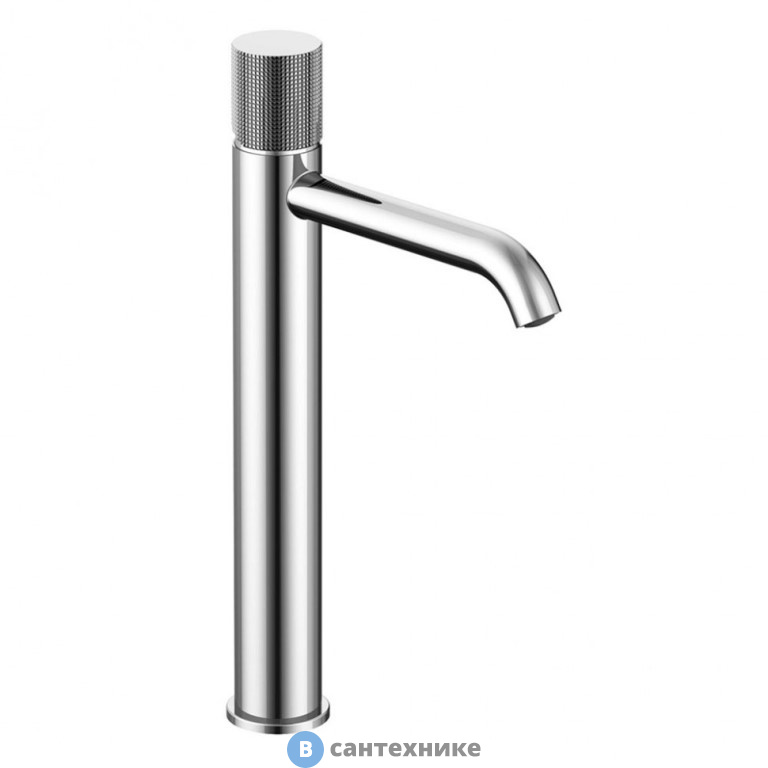 Смеситель Paini Cox 7GCR205OLL Grip для раковины высокий, без д/к, хром