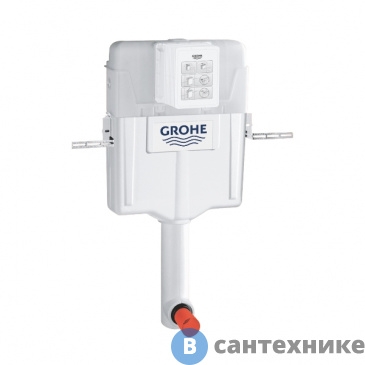 картинка Смывной бачок Grohe 38661000 GD2, скрытый монтаж, пневматический