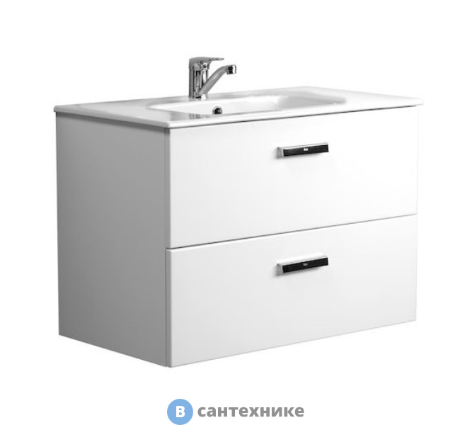 Тумба под раковину Roca VICTORIA NORD ZRU9000032 белый (78,5х45х56,5)