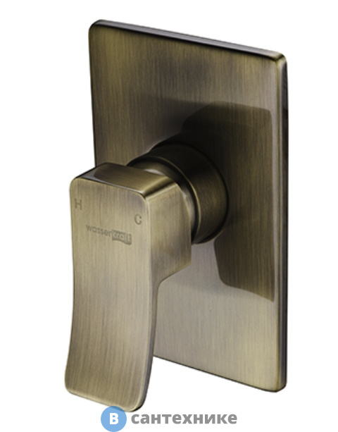 Смеситель WasserKRAFT Exter 1651 для душа