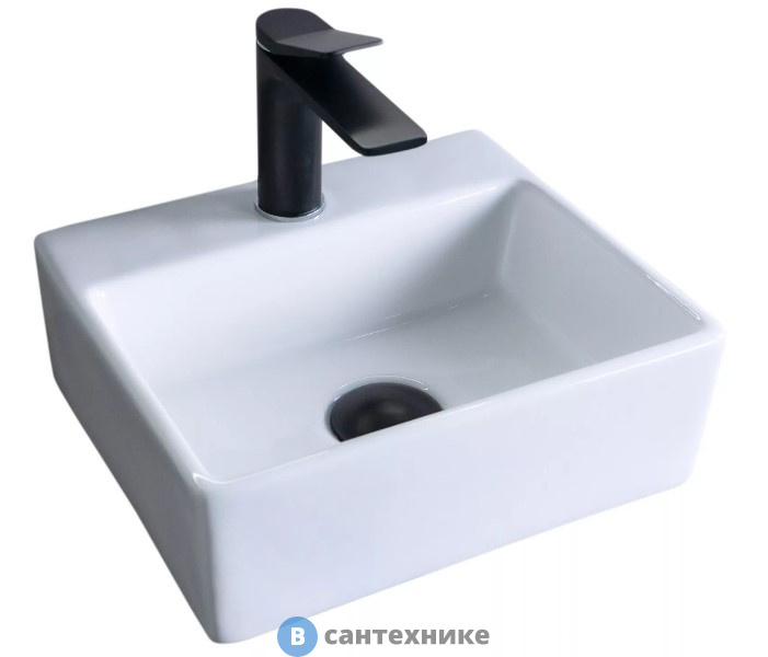 Раковина подвесная GID-ceramic N9135 белый (330х280х110)