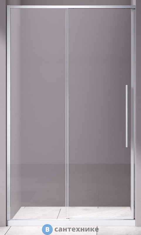 Душевая дверь Vincea Slim-N VDS-4SN100CL, 1000, хром, стекло прозрачное