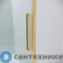 картинка Душевое ограждение Grossman Cosmo 100.K33.02.130.32.00-200.K33.02.100.32.00 (130х100х195) раздвижная, золото сатин, стекло прозрачное (120.K33.02.1310.32.00)