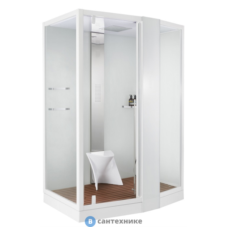 Душевая кабина Orans SR-89102RS White, Long door handle (1500x1000x2200)
