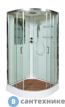 картинка Душевая кабина Deto А01 стандартная (100х100х220 см)