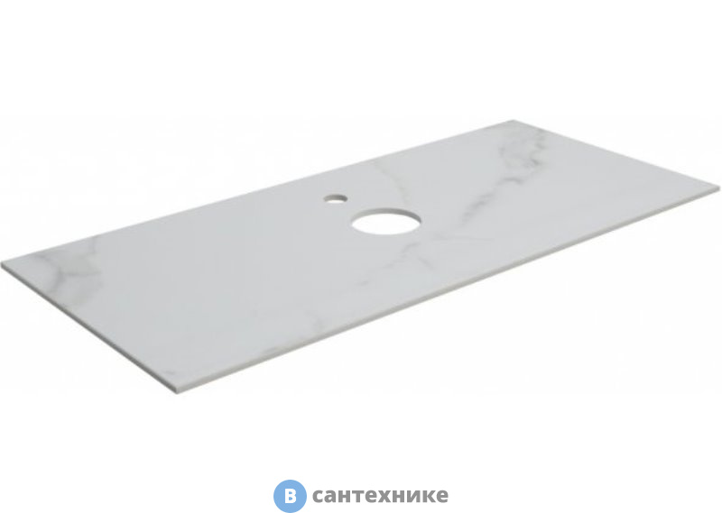 Столешница Aquanet Nova Lite 100 цв. мрамор AB01 (257595)