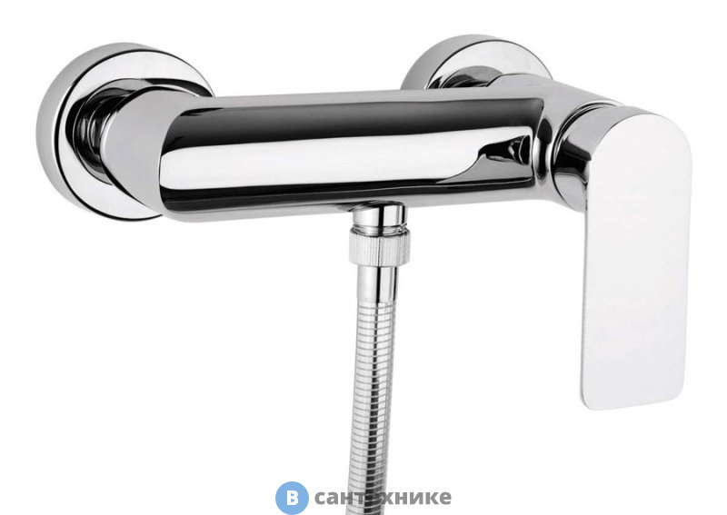 Смеситель Cezares TIRRENO-DM-01 для душа однорычажный, хром