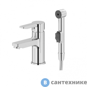 картинка Смеситель IDDIS Sena SENSB00i08 для умывальника с гигиеническим душем