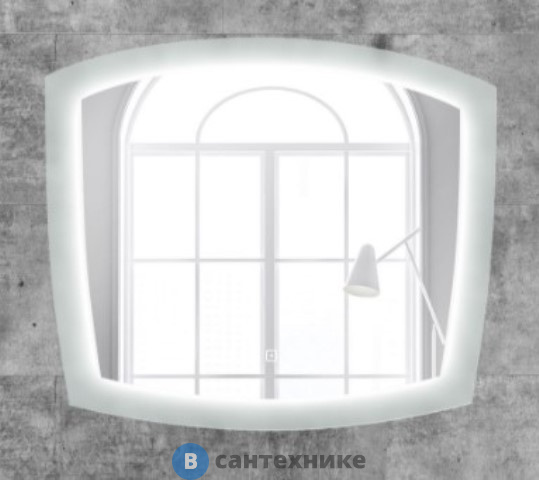 Зеркало с подсветкой Art & MAX Roma 900x700 AM-Rom-900-700-DS-F