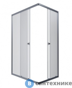 картинка Душевое ограждение Тритон Вента-Хром 120х80, прямоуг (DK297)