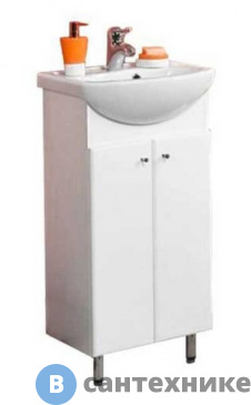 картинка Тумба под раковину Акватон МИРА Н 45 (1A104401MR010)