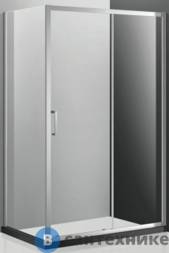 картинка Душевой уголок Cezares MOLVENO-AH-11-140/80-C-Cr-IV 1400x800x1950, без поддона