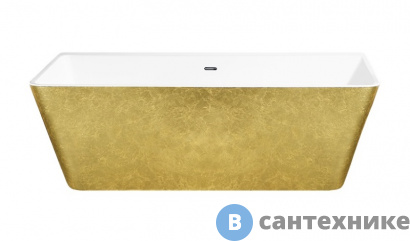 картинка Акриловая ванна Lagard VELA Treasure Gold