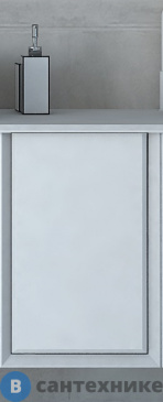 картинка Шкафчик Cezares BELLAGIO 54862 подвесной Bianco Opaco (35x46x48)