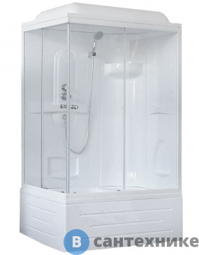 картинка Душевая кабина Royal Bath RB 8120BP1-T R 1200x800x2170 (прозрачное)