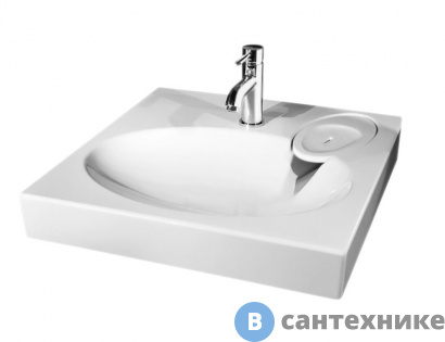 картинка Раковина AZARIO Elegance (592*592*90)+ сифон (CS00078300)