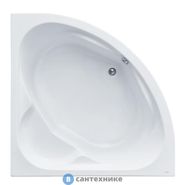 Ванна акриловая Santek Карибы 140х140 (1WH111982), без каркаса и сифона
