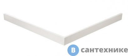 картинка Экран плоский Cezares TRAY-AS-AH-120/90-100-SCR из искусственного мрамора