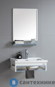 картинка Комплект мебели River LAURA 605 BU голубой