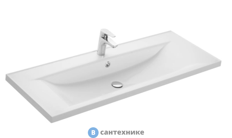 Раковина Акватон Айрис 1200 белая (1A729631AG010)