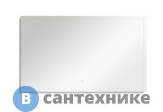 Зеркало Black&White U909.1200MR LED, сенсорное вкл (1200x25x800)