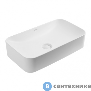 картинка Раковина ABBER Rechteck AC2204MW белая матовая