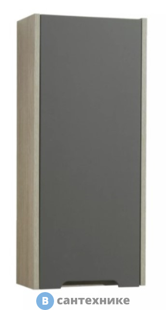 Подвесной шкаф Акватон Оливия 35 L Грей Дуб ойстер (1A254703OLUGL)