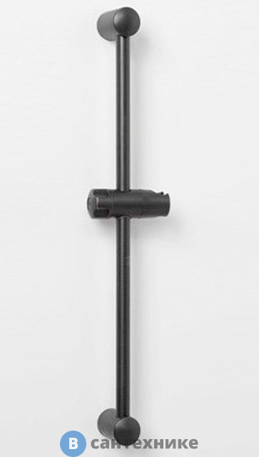 Стойка для душа WasserKRAFT A049 57 см нержавеющая сталь, ABS-пластик, покрытие темная бронза