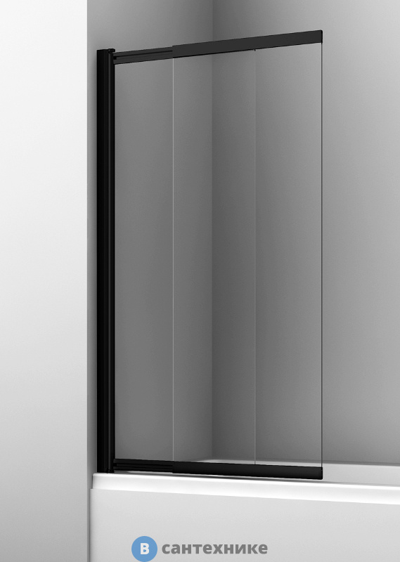 Шторка WasserKRAFT Dill 61S02-80 Fixed стеклянная