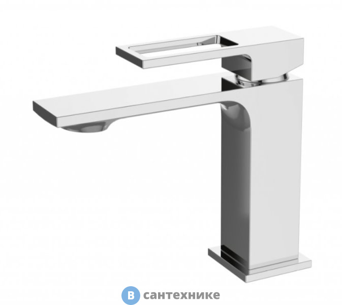 Смеситель BelBagno LUCE LUC-LVM-CRM для раковины без донного клапана, хром