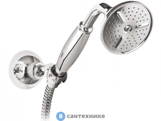 Ручной душ Cezares CZR-U-D1FC-01-M ручка металлическая, хром