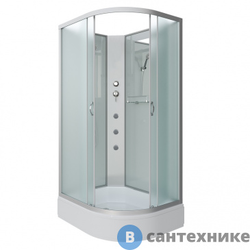 картинка Душевая кабина Niagara NG-33194-14LBKG (1100х900х2150)