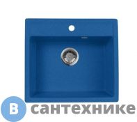 Кухонная мойка АкваГранитЭкс М-56 (синий)