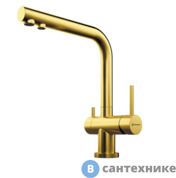 картинка Смеситель OMOIKIRI Nagano-LG светлое золото (4994178)