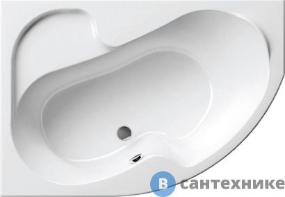 картинка Ванна акриловая Ravak ROSA 160х105 L без гидромассажа (CM01000000)
