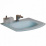 Раковина Cezares стеклянная 82410 Extra-light (70x52)