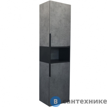 картинка Шкаф-колонна Comforty Франкфурт-40 бетон светлый (00-00006505)