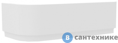 картинка Передняя панель Ravak CHROME 170x105 R белая (CZA4100A00)