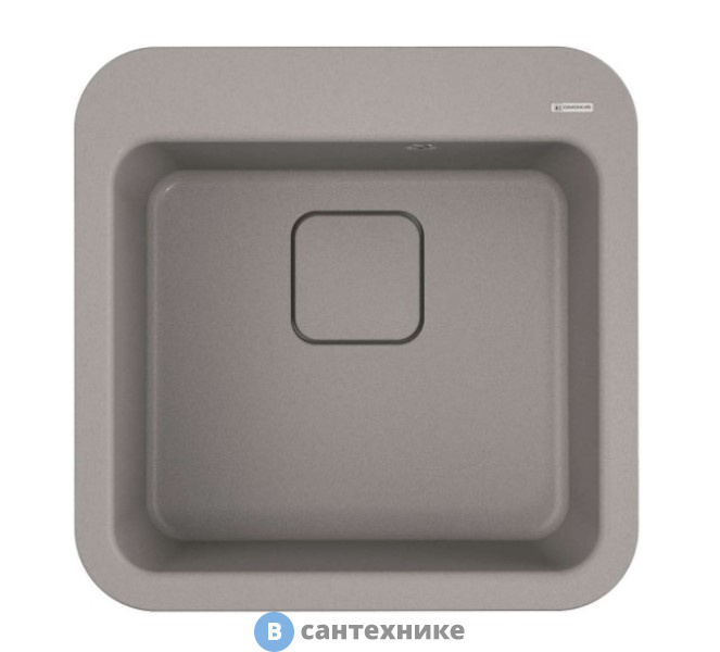 Кухонная мойка OMOIKIRI Tasogare-51-GR grey (4993740)
