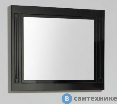 картинка Зеркало BelBagno 100 см ATRIA-SPC-1000-NL Nero Laccato Lucido