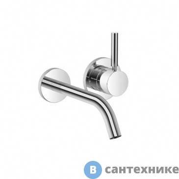 картинка Смеситель Dornbracht Meta 36.860.660.00 для раковины, хром, внешняя часть